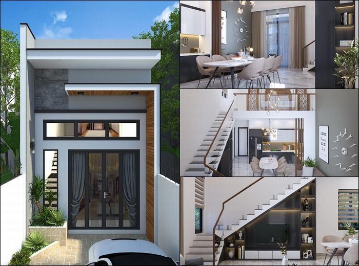 Mẫu nhà cấp 4 có gác lửng bề ngang 6m sở hữu nhiều ưu điểm