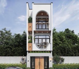 25+ Mẫu thiết kế nhà ngang 4m dài 7m đẹp đầy đủ tiện nghi