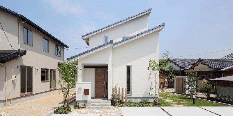 Mẫu thiết kế nhà ngang 4m dài 8m mái lệch truyền thống