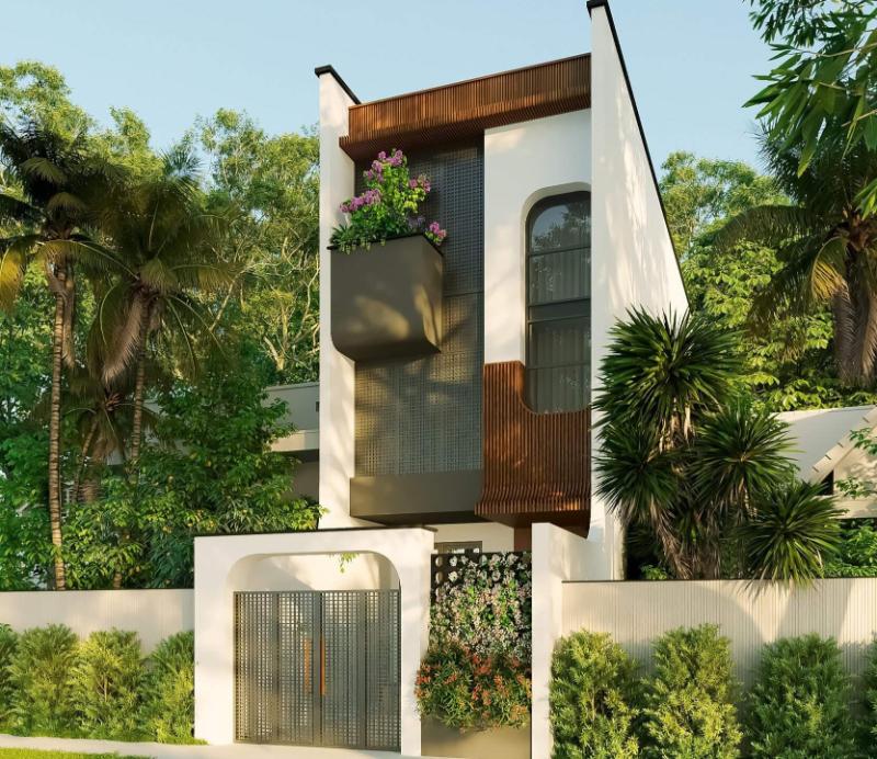 Mẫu thiết kế nhà 6x14m 3 tầng hiện đại tối ưu công năng