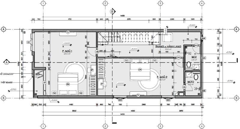 Phương án thiết kế nhà ngang 6m dài 20m tối ưu