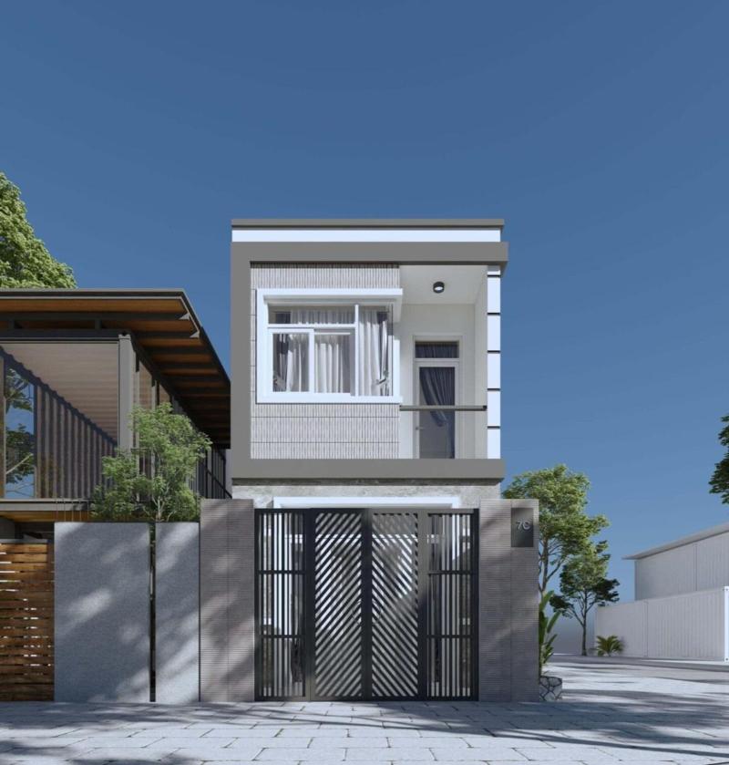 Nhà 2 tầng 40m2 được yêu thích với công năng đầy đủ, tiện nghi