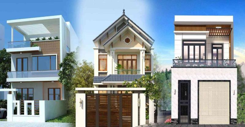 Mẫu nhà ống 2 tầng 4.5 x15 theo phong cách hiện đại