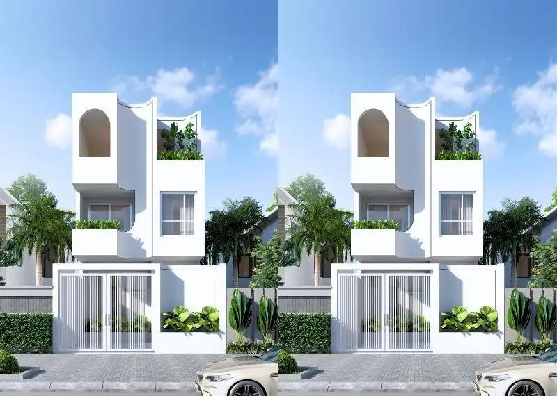 Không khí trong lành cho trong những căn nhà vườn 6x20m