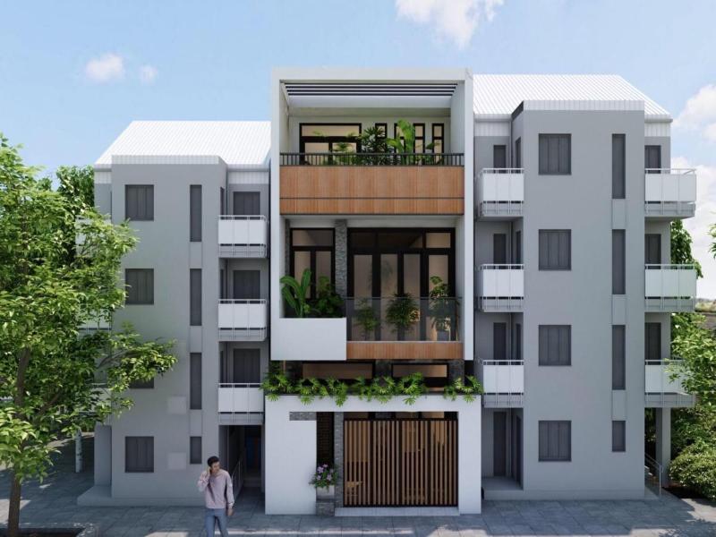 Mẫu thiết kế nhà 3 tầng rộng 6m dài 9m phong cách hiện đại