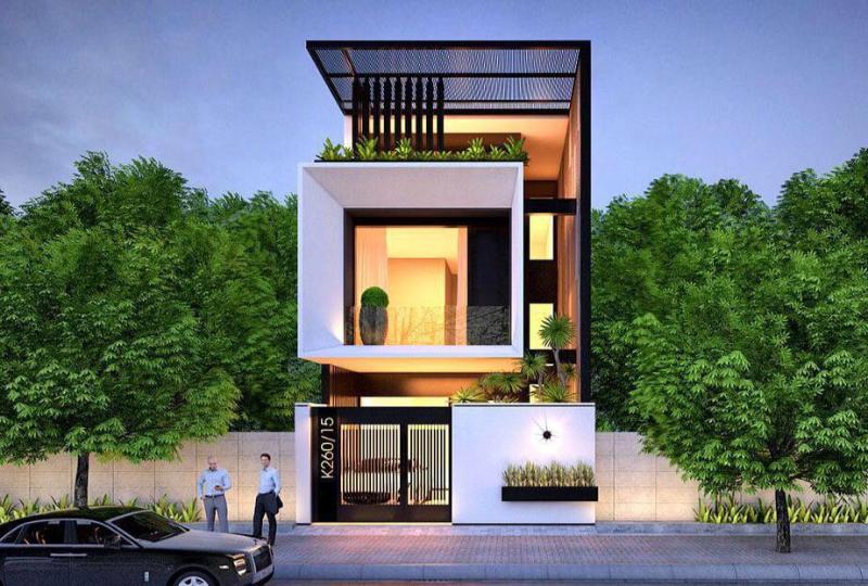 Mẫu nhà rộng 6m dài 9m phong cách hiện đại được nhiều gia chủ đánh giá cao