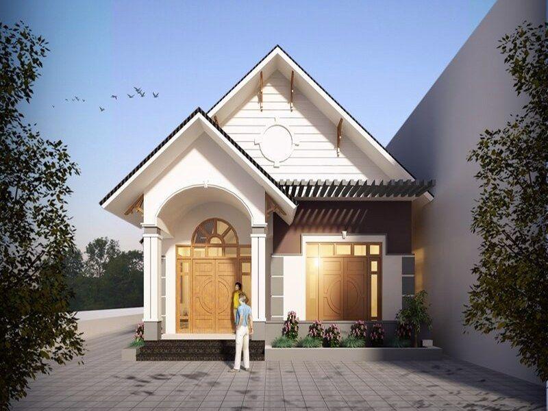 Mẫu nhà cấp 4 rộng 6m dài 9m có chi phí thi công thấp