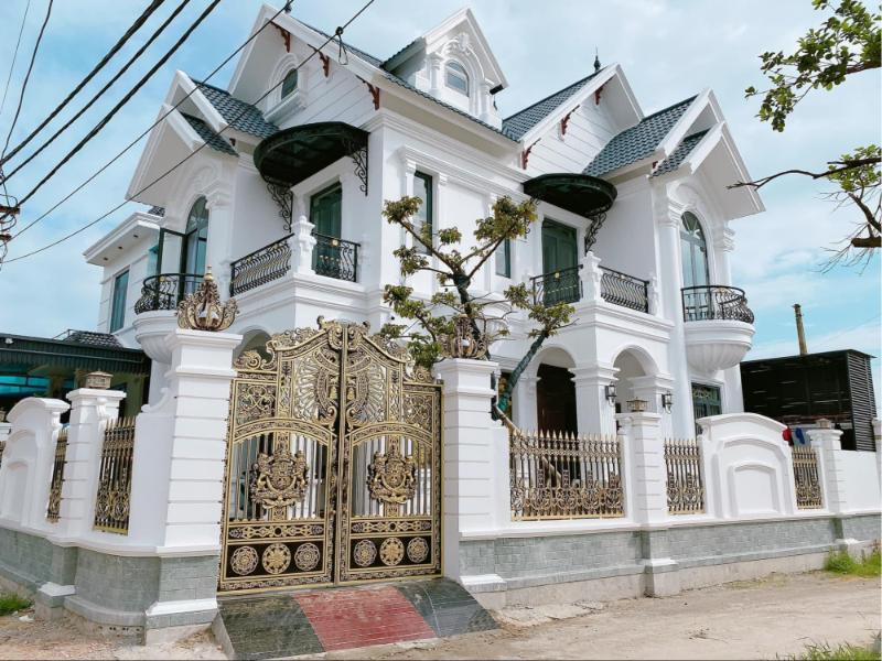 Mẫu thiết kế nhà rộng 7m dài 10m có sự đồ sộ và bề thế với kiến trúc đặc sắc