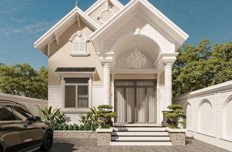 Thiết kế nhà rộng 7m dài 10m 1 tầng mái Thái có nhiều ưu điểm