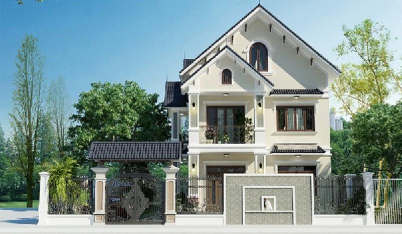 Mẫu thiết kế nhà mái Thái rộng 7m dài 11m tinh tế