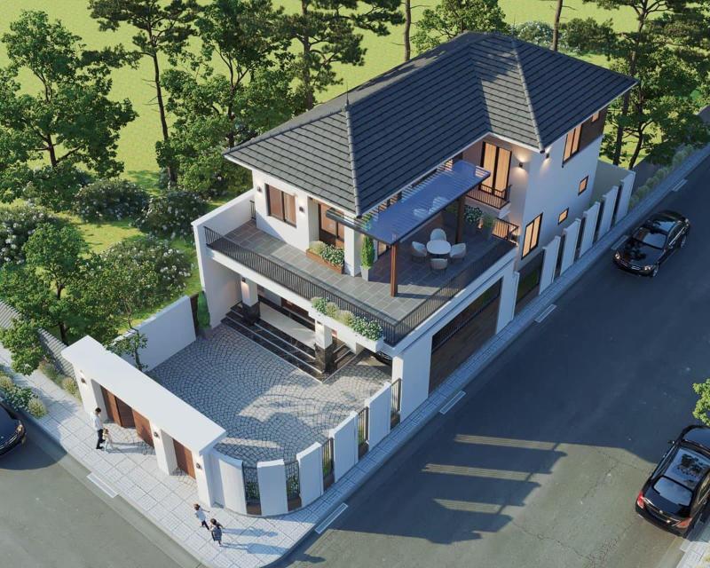 Mẫu thiết kế nhà 2 tầng rộng 7m dài 12m được nhiều gia chủ lựa chọn