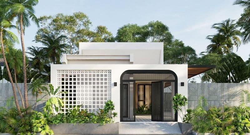 Mẫu nhà 1 tầng rộng 7m dài 12m phù hợp với những gia đình không có kinh tế tốt