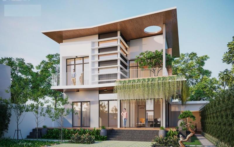 Mẫu nhà 2 tầng rộng 7m dài 12m phù hợp với gia đình có đông thành viên