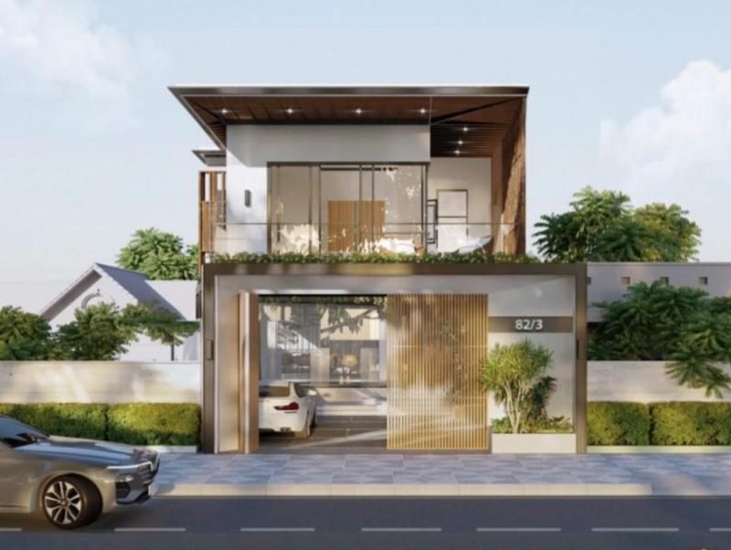 Mẫu nhà mái bằng rộng 7m dài 12m được sử dụng nhiều tại thành thị