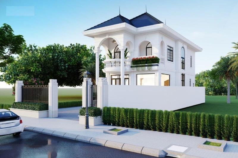 Mẫu thiết kế nhà rộng 7m dài 9m mái Thái phong cách hiện đại