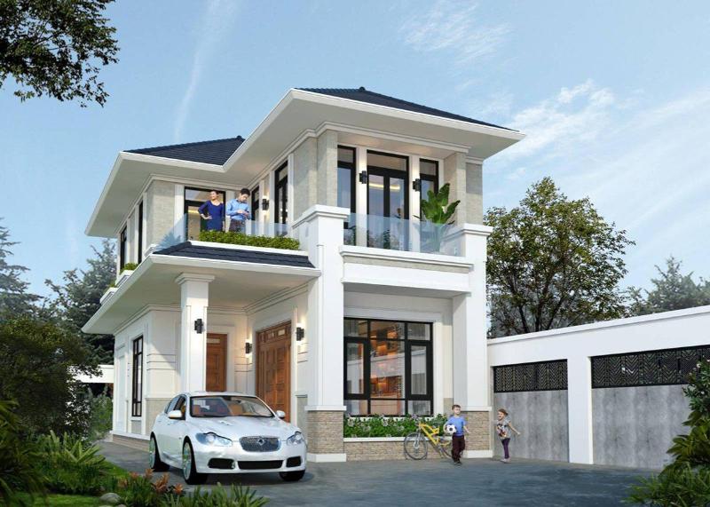 Mẫu nhà rộng 7m dài 9m dùng để ở