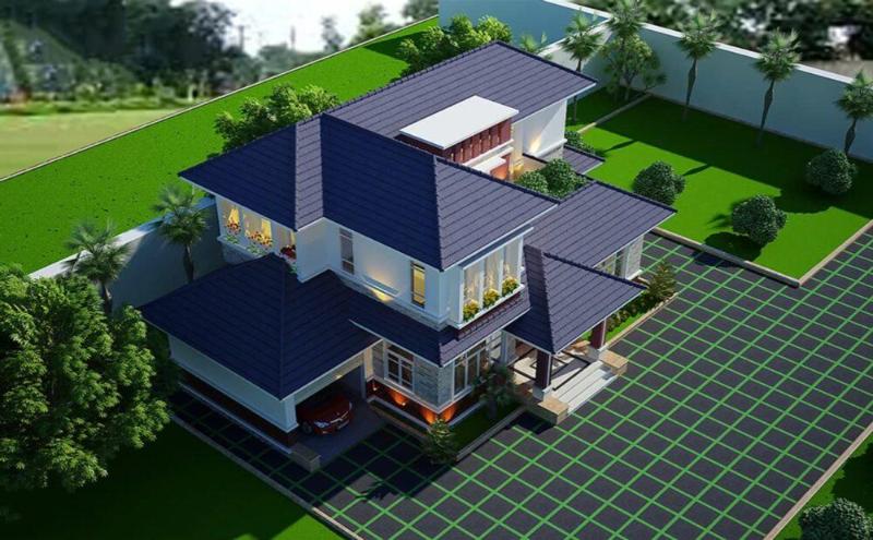 Thiết kế nhà vườn 10x20m có đầy đủ công năng