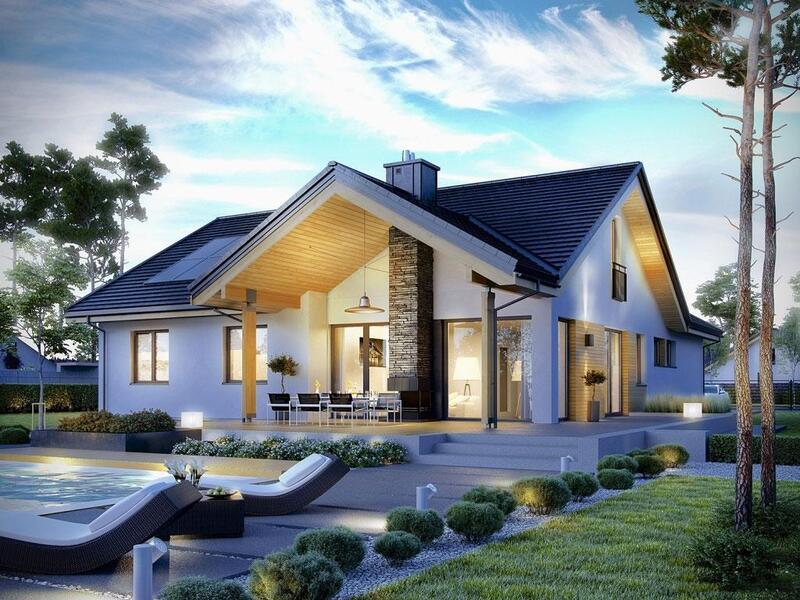 Mẫu nhà vườn ở nông thôn gần gũi thiên nhiên, phù hợp với lối sống yên tĩnh