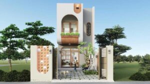 35+ Mẫu thiết kế nhà 4x10m có tầng lửng ấn tượng năm 2026