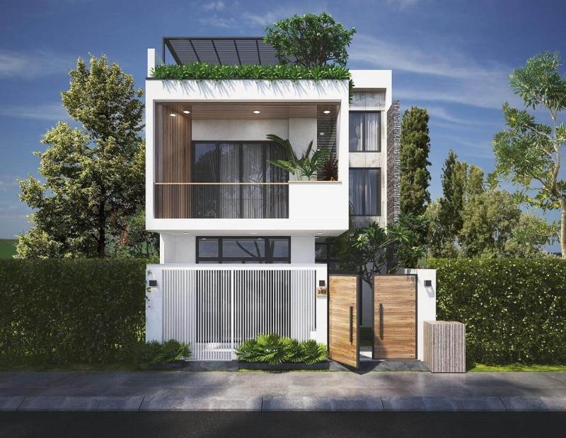 Mẫu thiết kế nhà 4x10m có tầng lửng giúp tăng diện tích sử dụng cho căn nhà