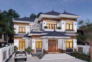 35+ Thiết kế nhà mặt tiền 12m sâu 10m tối ưu chi phí 2026