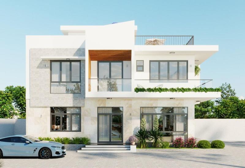 Ưu điểm của mẫu thiết kế nhà mặt tiền 12m sâu 10m