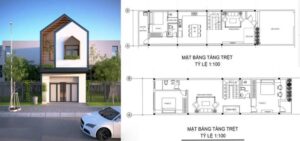 15+ Mẫu thiết kế nhà ống 2 tầng 3x20m tối ưu công năng 2026