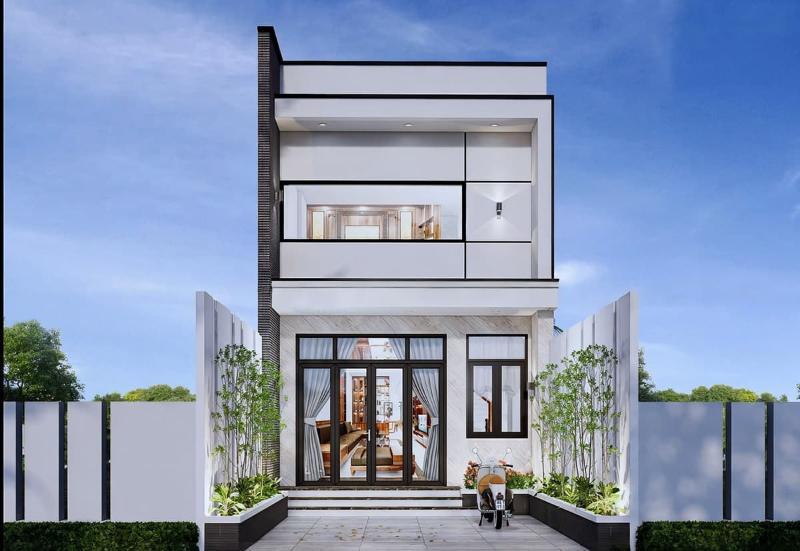 Mẫu thiết kế nhà ống 2 tầng 3x20m đơn giản với những khu đất có diện tích vừa và nhỏ 