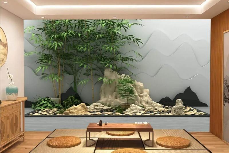 Lựa chọn tiểu cảnh sân vườn mini có kích thước vừa đủ