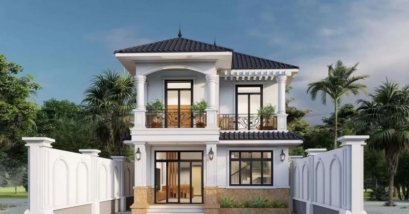 Sử dụng các tone màu chủ đạo ấm như vàng, nâu phù hợp với phong cách tân cổ điển