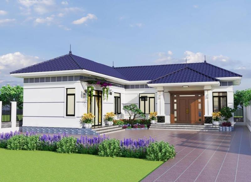 Mẫu nhà cấp 4 giá 350 triệu được nhiều chủ đầu tư yêu thích