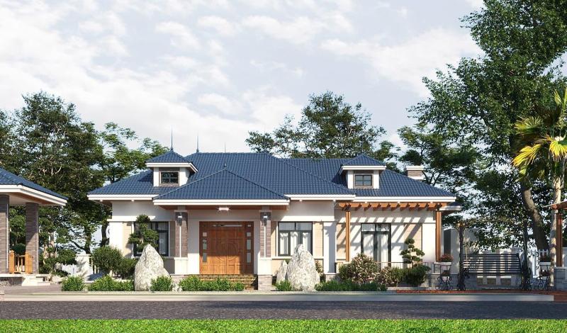 Dạng nhà ngói Mansard cổ kính từ nền kiến trúc Pháp