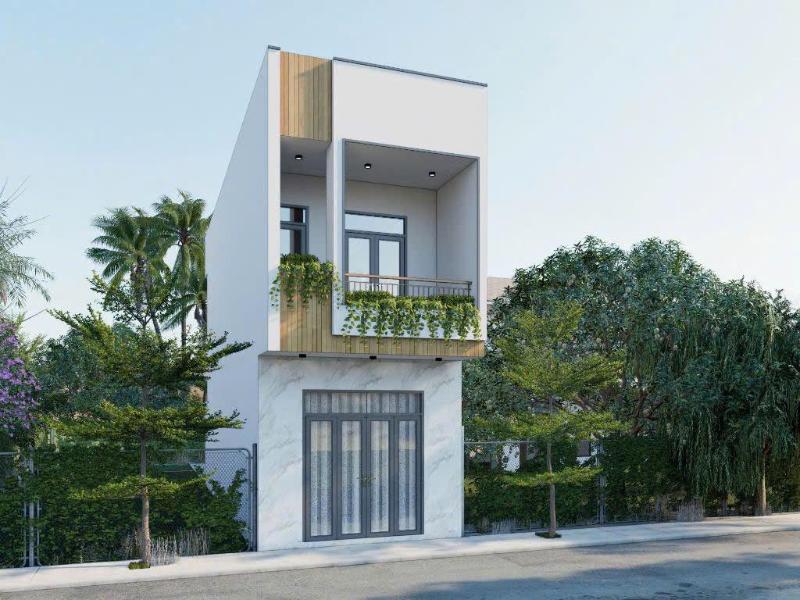 Sử dụng tone màu phù hợp khi thiết kế xây dựng nhà 1 trệt 1 lầu