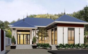 30+ Mẫu nhà chữ L 1 tầng đẹp, đầy đủ tiện nghi 2026