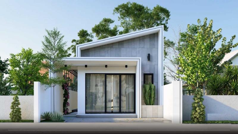 Sử dụng tone màu chủ đạo sáng sủa tạo cảm giác thông thoáng, rộng rãi cho căn nhà