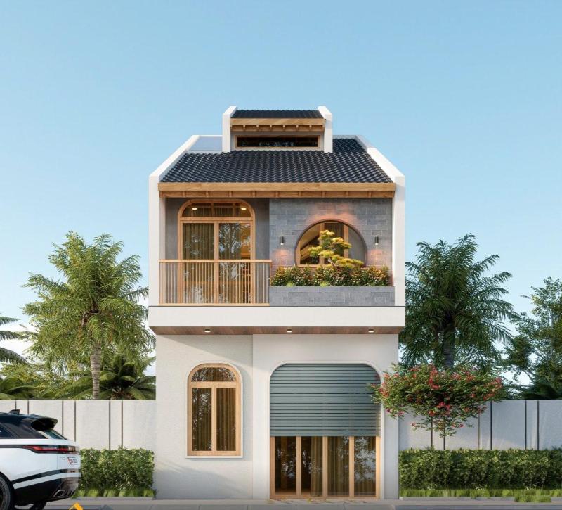 Lựa chọn loại vật liệu xây nhà 2 tầng 50m2 3 phòng ngủ phù hợp