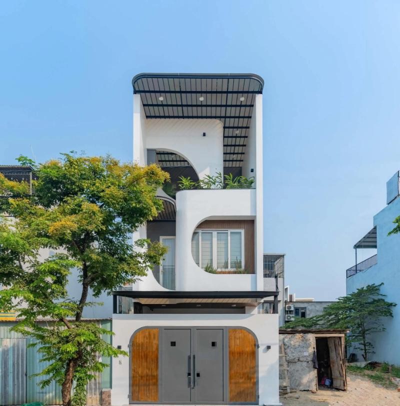 Những ưu thế trong thiết kế nhà 5x20m có gara