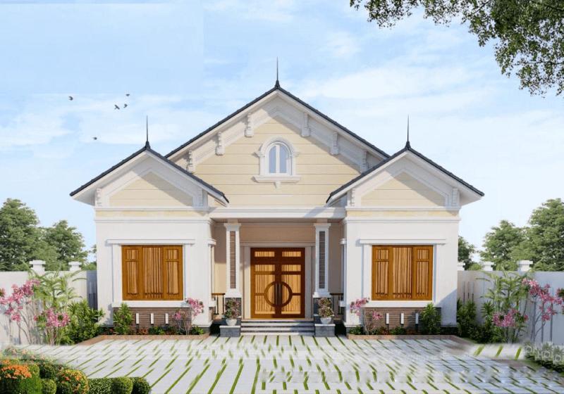 Mẫu nhà cấp 4 6x15m 3 phòng ngủ phong cách hiện đại đáp ứng đầy đủ công năng sử dụng