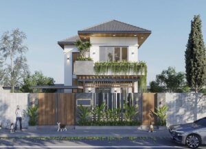 30+ Mẫu thiết kế nhà chữ L 2 tầng 60m2 được yêu thích nhất 2026