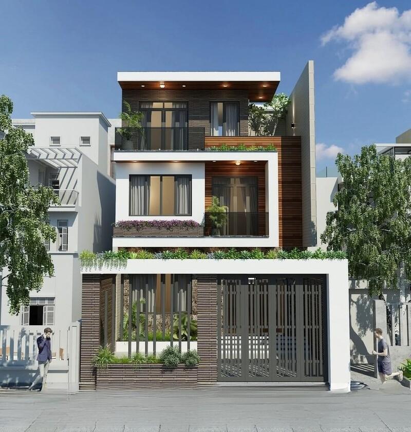 Kinh nghiệm thiết kế và thi công nhà mặt tiền 8m sâu 10m