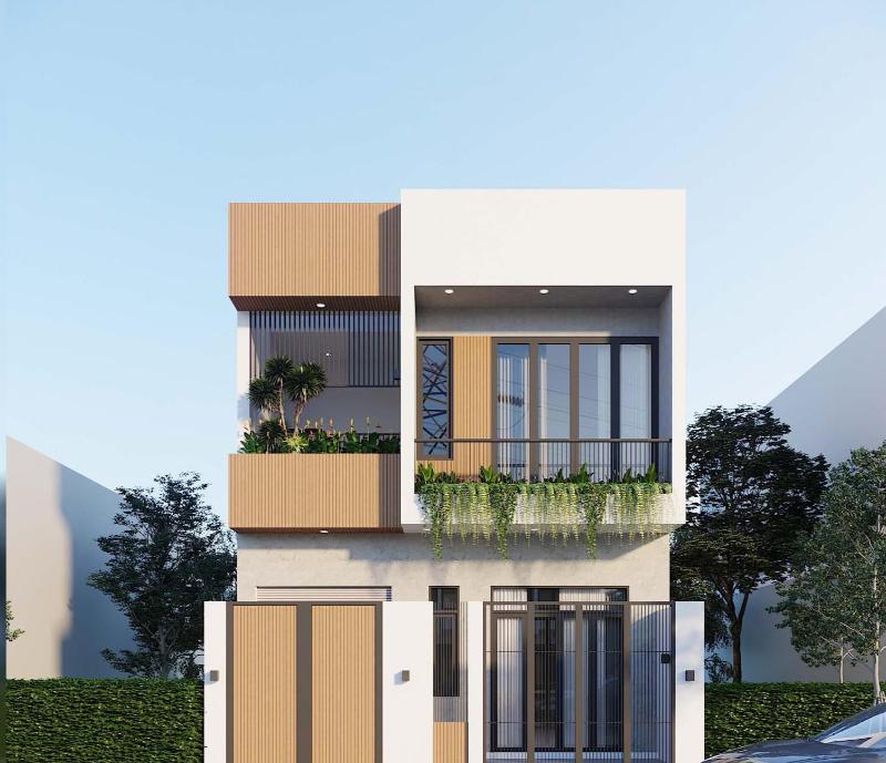 Mẫu thiết kế nhà rộng 7m dài 15m mái bằng phù hợp với nhiều phong cách khác nhau