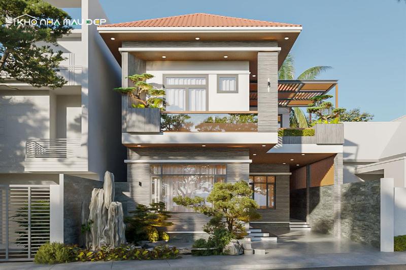 Mẫu thiết kế nhà rộng 7m dài 15m dạng biệt thự luôn thu hút sự chú ý của người nhìn