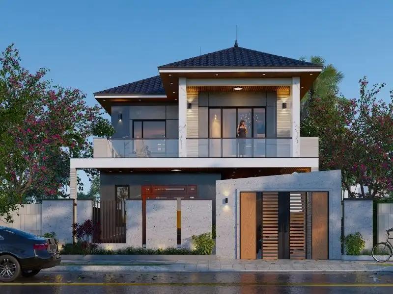 Những căn biệt thự rộng 7m dài 15m sa hoa, đẳng cấp ở khu dân cư biệt lập