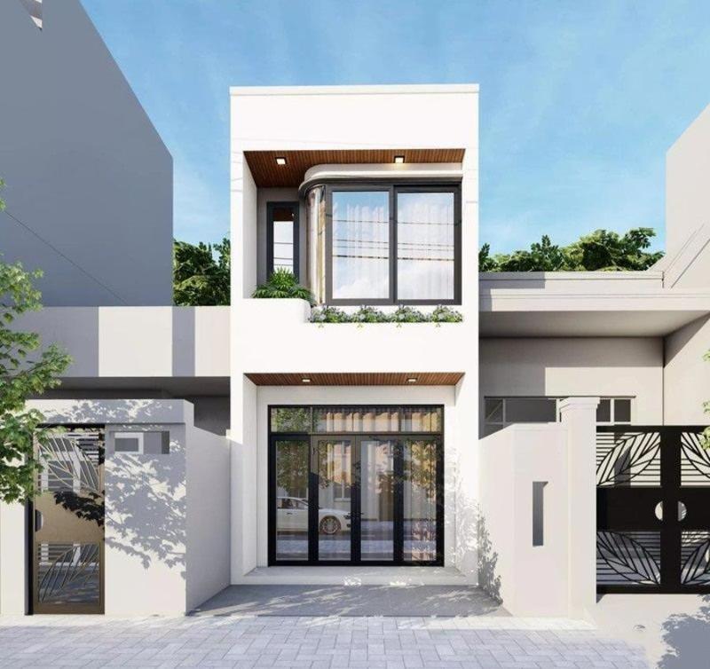 Giải pháp xây nhà 1 trệt 1 lầu 400 triệu mái bằng giúp tiết kiệm chi phí xây dựng