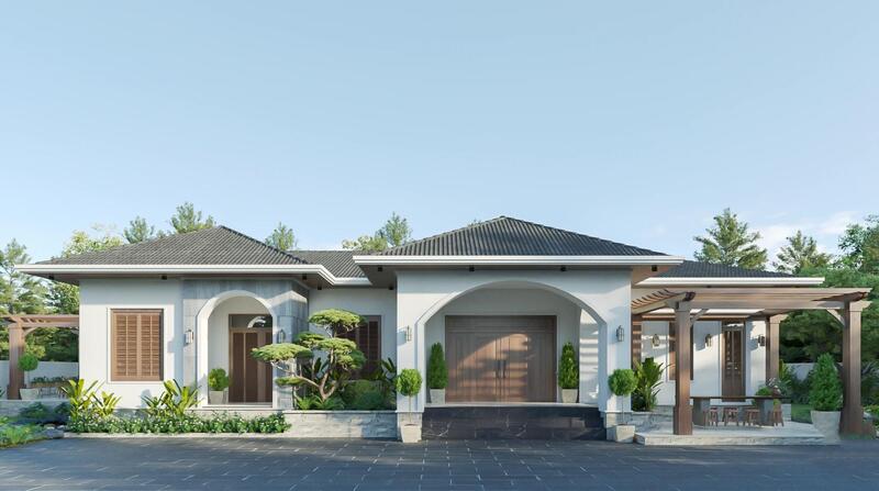 39+ Mẫu nhà cấp 4 4 phòng ngủ 400 triệu đẹp, đầy đủ tiện nghi 2026