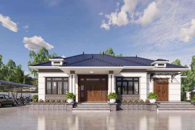 Nhà cấp 4 4 phòng ngủ 400 triệu là giải pháp lý tưởng được nhiều gia chủ yêu thích