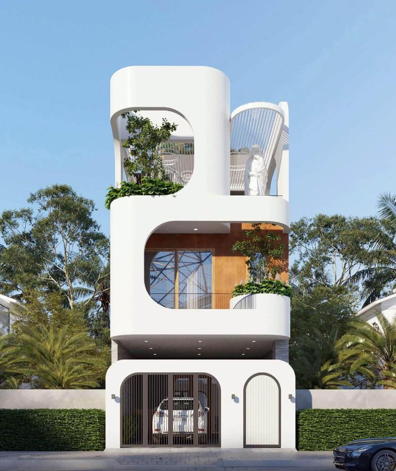 Tổng hợp 25+ mẫu thiết kế nhà phố 6x17m tiện nghi, hiện đại