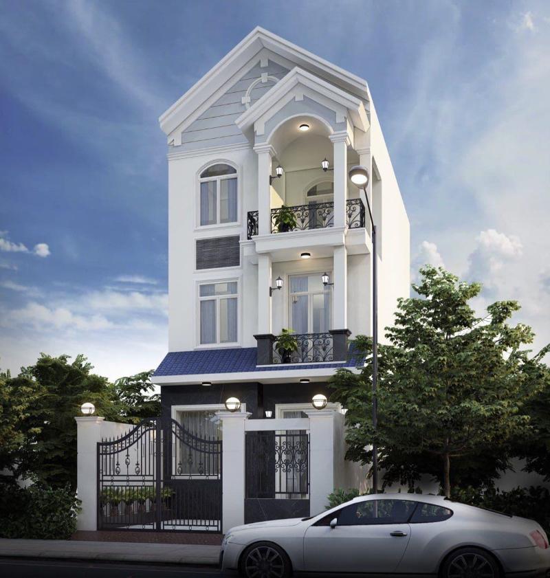 Mẫu nhà phố 3 tầng 6x17m 3 phòng ngủ đáp ứng đầy đủ các nhu cầu sử dụng cơ bản