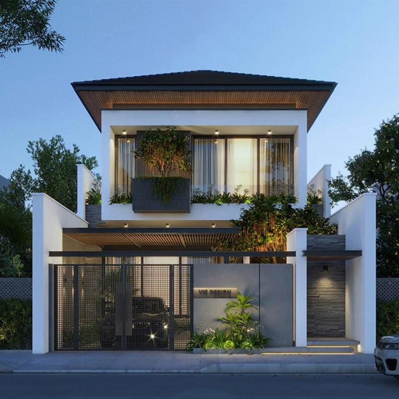 35+ Mẫu thiết kế nhà rộng 7m dài 13m sang trọng, độc đáo 2026