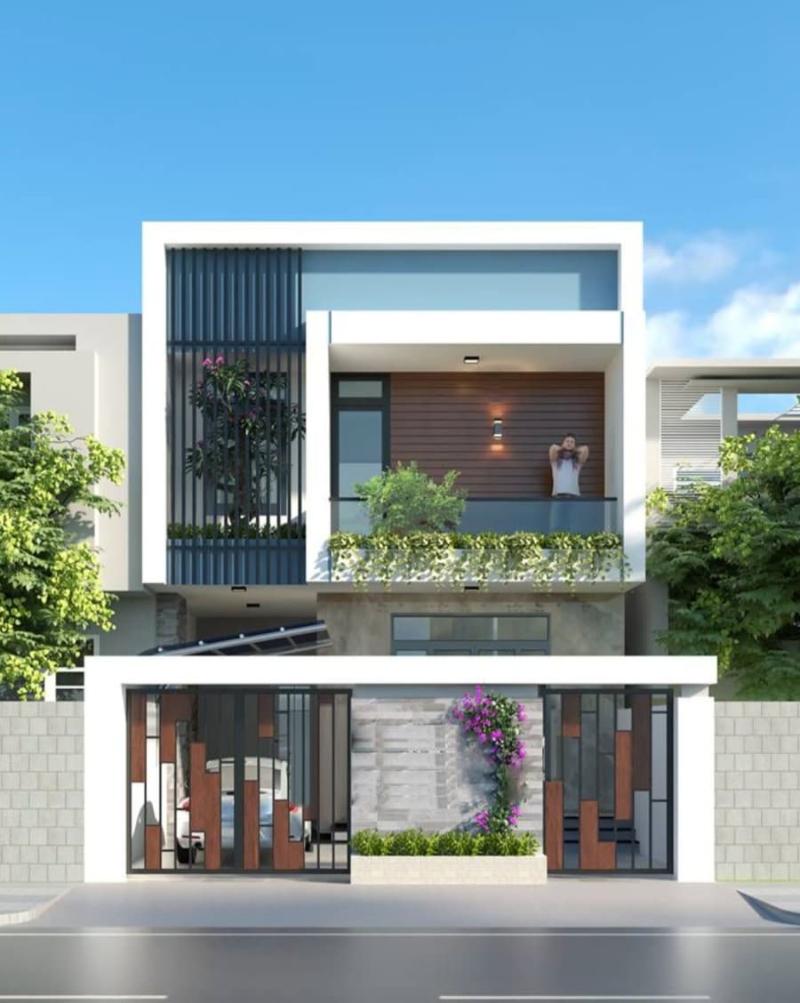 Nhà rộng 7m phong cách tối giản hạn chế tối đa các chi tiết rườm rà